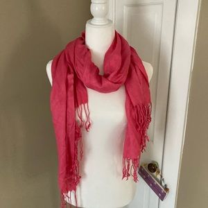 Hot Pink Pashmina Scarf